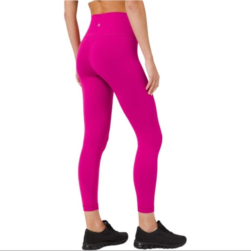 Lululemon 2021 Wunder Train High-Rise Tight 25" Ripened Raspberry 10